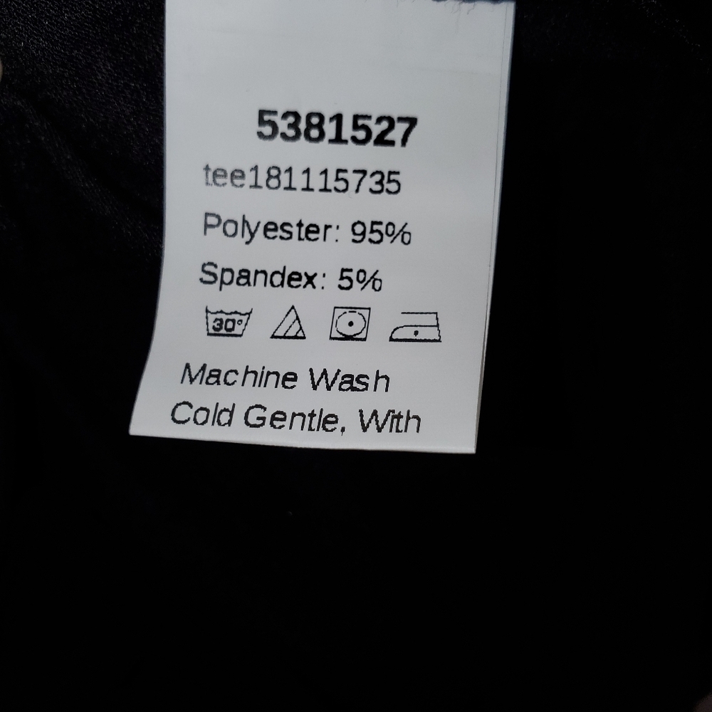 Black Sheer long sleeve puff sleeve top - Picture 5 of 7